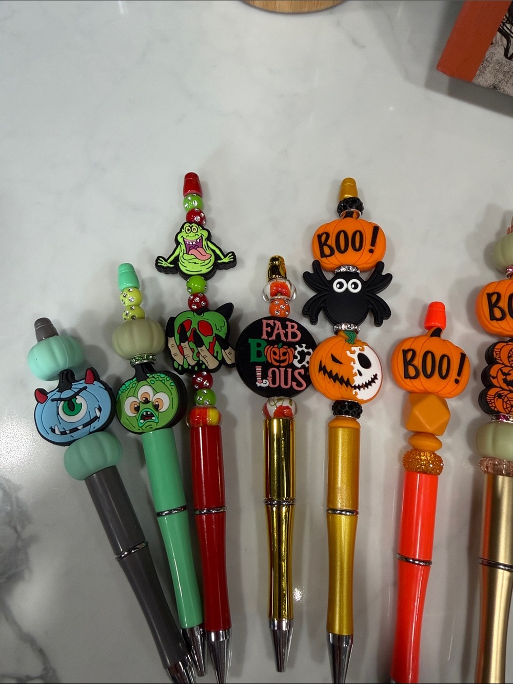 Adorable Halloween beaded pens. $1 each plus shipping.
